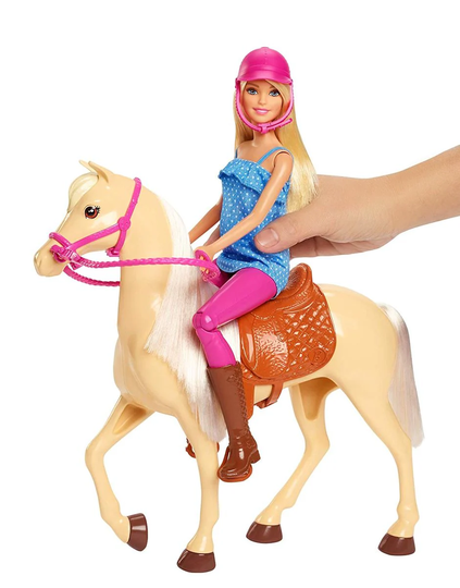 Barbie Nukke ja Hevonen