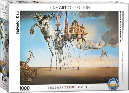 Eurographics 1000 Palan Palapeli Salvador Dali: The Temptation of St. Anthony