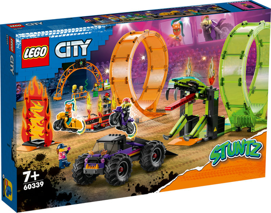 LEGO City - Kahden silmukan stunttishow’n areena (60339)