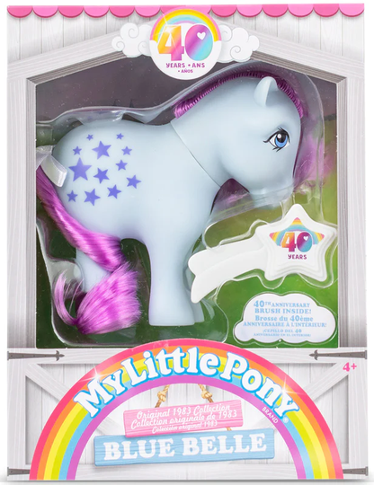 My Little Pony 40th Anniversary Retro Poni Blue Belle