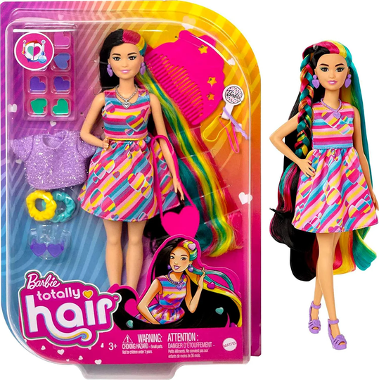 Barbie Totally Hair, Heart Themed Dress