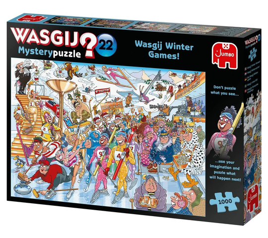 Wasgij Mystery 1000 palan palapeli nro 22 Wasgij Winter Games!
