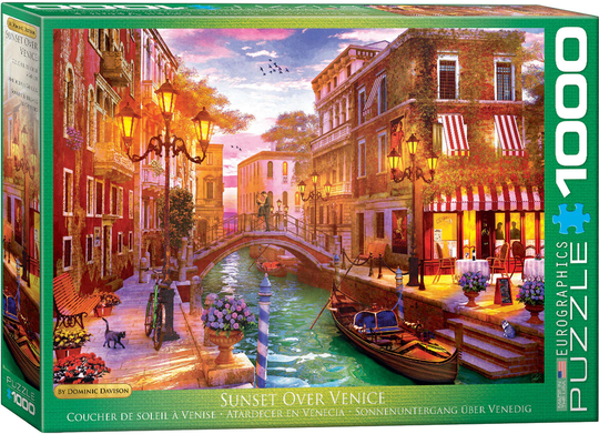 Eurographics 1000 Palan Palapeli Sunset Over Venice