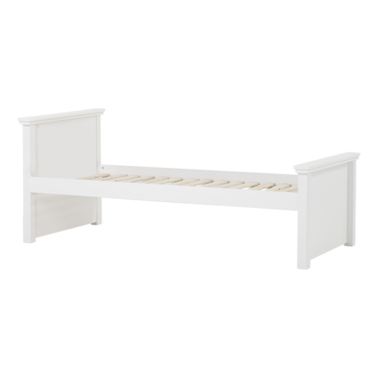 Hoppekids - MAJA DELUXE Junior bed w. High and Medium bed ends 90x200 cm - White