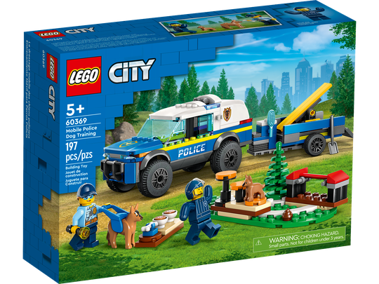 LEGO City - Siirrettävä poliisikoirien koulutusrata (60369)