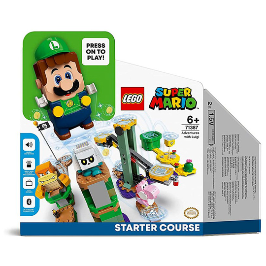 LEGO Super Mario - Seikkailut Luigin kanssa aloitusrata (71387)
