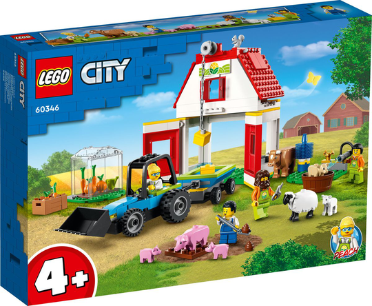 LEGO City - Ulkorakennus ja maatilan eläimet (60346)