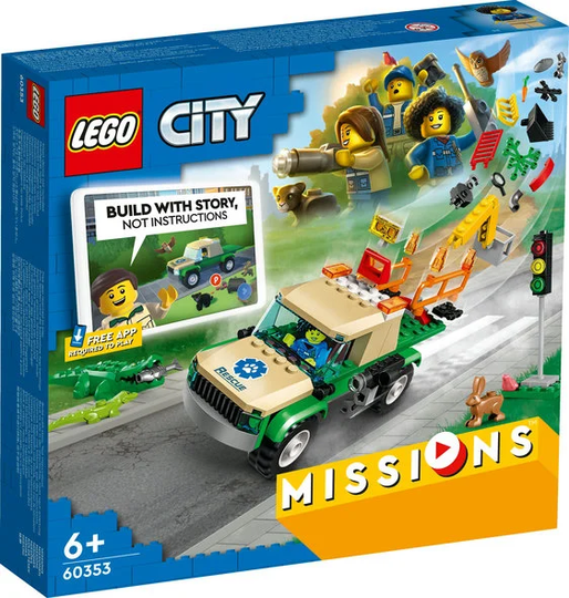 LEGO City - Villieläinten pelastustehtävä (60353)