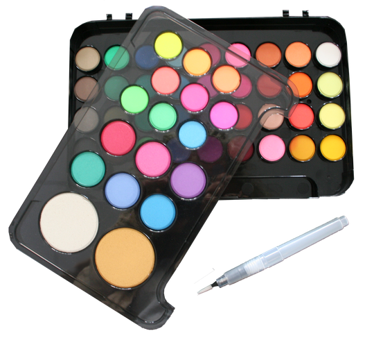 Penol Watercolor set for future artists med 53 farver