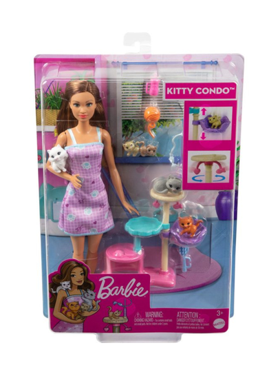 Brb kitty condo doll and pets