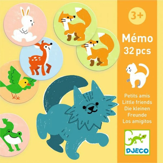 Djeco Memo Pienet Ystävät Muistipeli