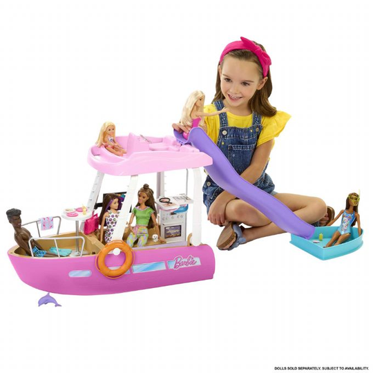 Barbie DreamBoat Barbie-leikkisetti HJV37