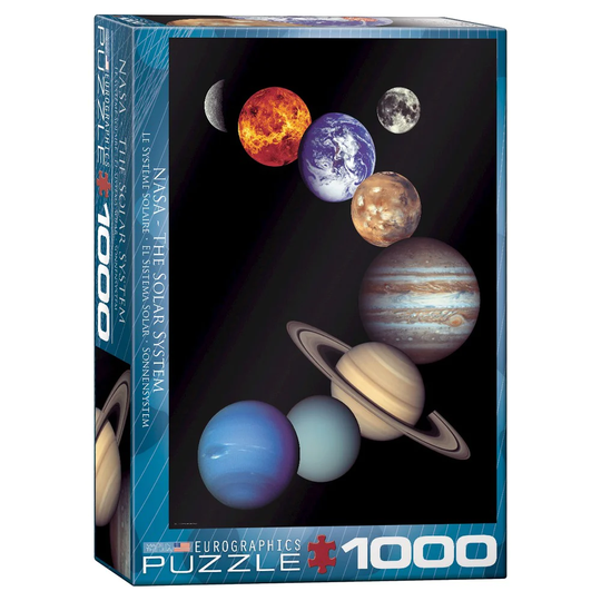 Eurographics 1000 Palan Palapeli Nasa: Sonnensystem