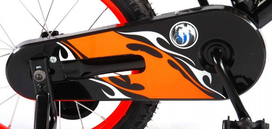 Lasten pyörä Moottoripyörä Oranssi 16 tuumaa Lasten pyörä 916144
