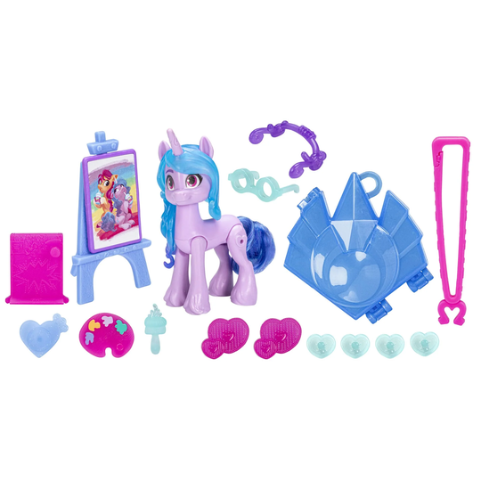 My Little Pony Cutie Mark Magic Poni ja 16 Asustetta - Izzy Moonbow