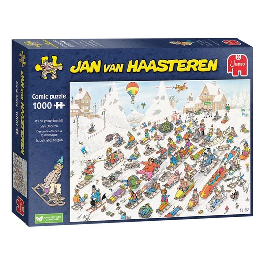 Jan van Haasteren 1000 Palan Palapeli It´s All Going Downhill