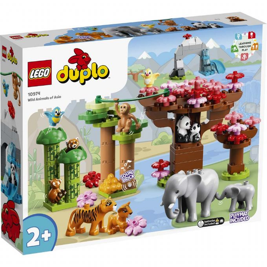 Aasian villieläimet LEGO Duplo 10974