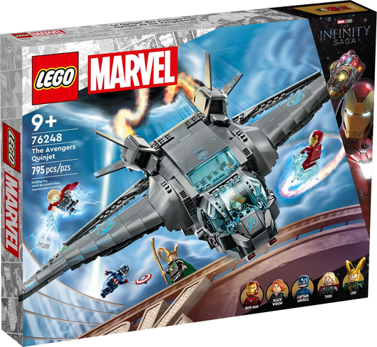 LEGO Marvel 76248 Avengersin Quinjet