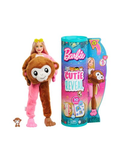 Barbie cutie reveal jungle friends