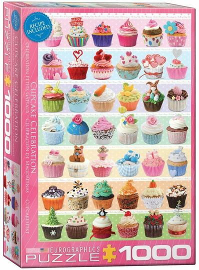 Eurographics 1000 Palan Palapeli Cupcake Celebration