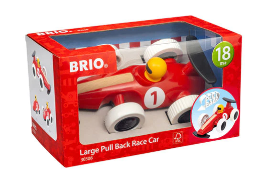 Brio 30308 Suuri Pull Back Kilpa-auto