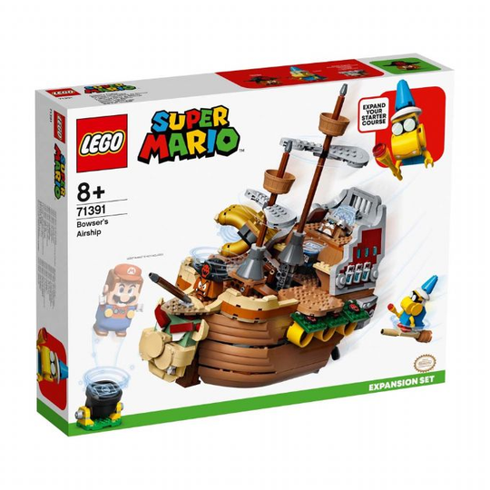 Bowserin ilmalaiva -laajennussarja LEGO Super Mario 71391