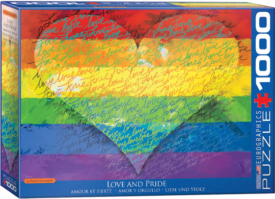 Eurographics 1000 Palan Palapeli Love & Pride