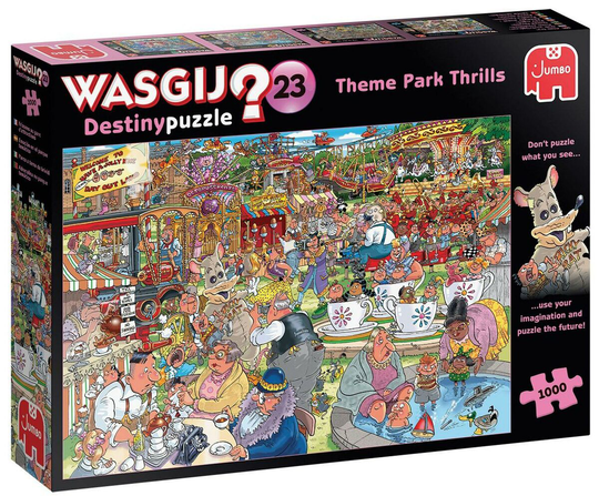 Wasgij Destiny 1000 palan palapeli Theme Park Thrills 23