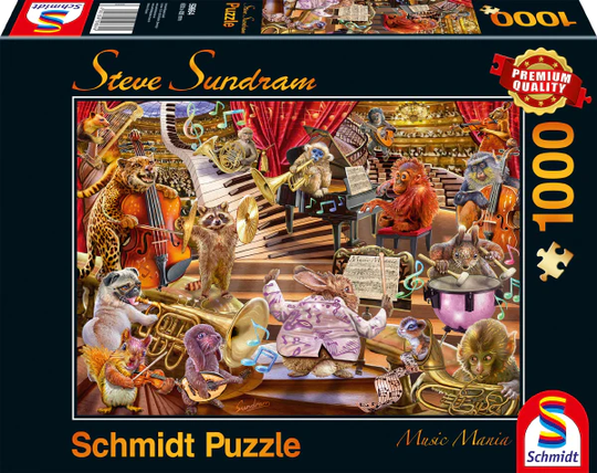 Schmidt 1000 Palan Palapeli Music Mania