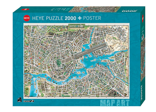 Palapeli City of Pop 2000 osaa