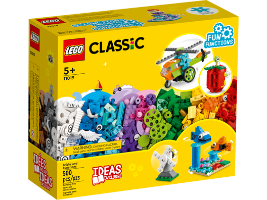LEGO Classic - Palikat ja toiminnot (11019)