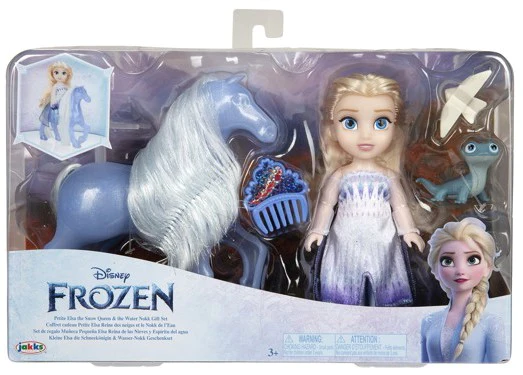 Frozen II Elsa Nukke ja Nokk 15cm Leikkisetti 5 osaa