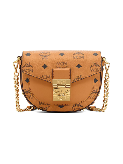 Mini patricia crossbody in visetos -laukku