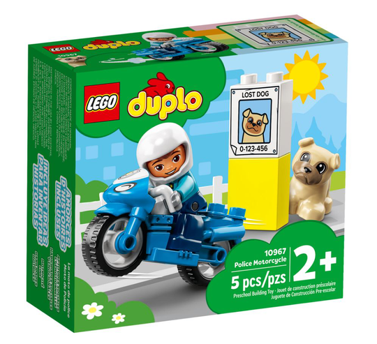 LEGO Duplo - Poliisimoottoripyörä (10967)