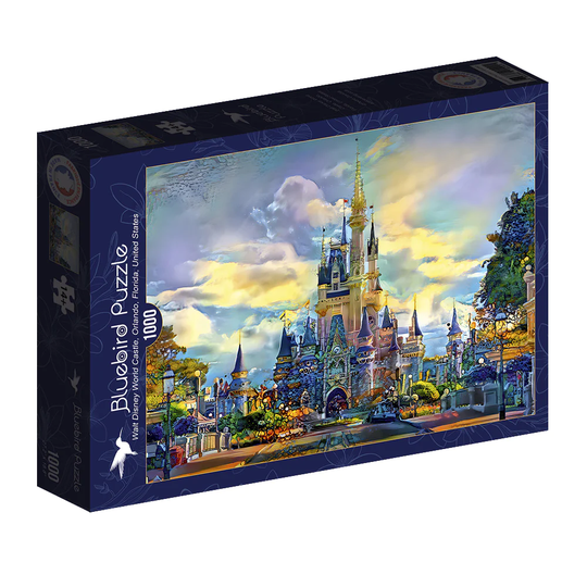 Bluebird 1000 Palan Palapeli Walt Disney World Castle, Orlando, Florida, United States