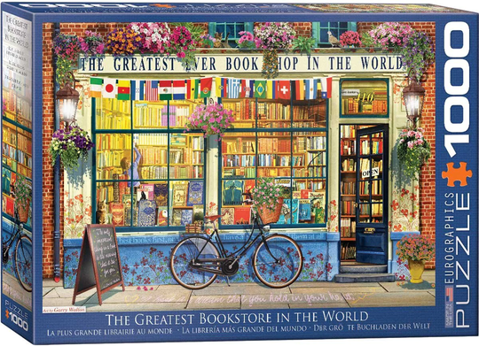 Eurographics Puzzle 1000 Palan Palapeli The Greatest Bookstore In The World
