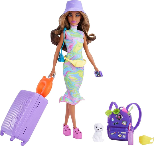 Barbie Travel Teresa Matkustusnukke