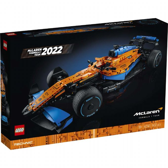 McLaren Formula 1 -kilpa-auto LEGO Technic 42141