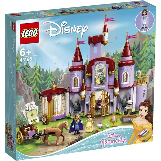 Kaunotar ja Hirviö linna LEGO Disney Princess 43196