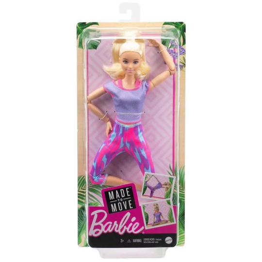 Barbie Made to Move Vaaleatukkainen
