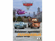 WD Autot 2 Salaisten agenttien puuhakirja (mukana tarroja)