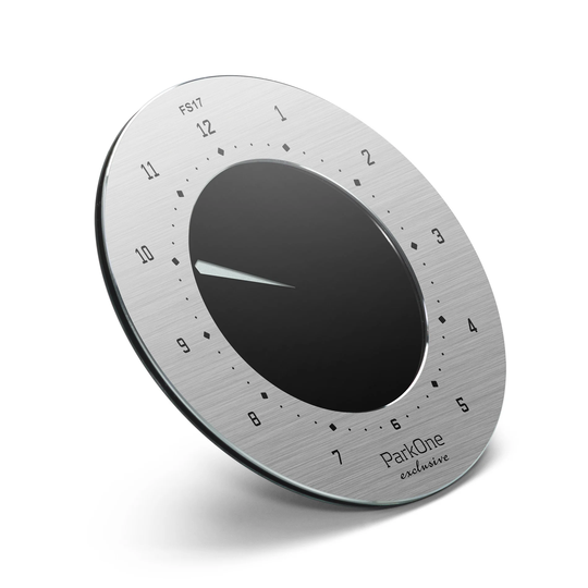 ParkOne Exclusive - Elektronisk Parkeringsskive Metal