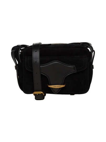 Wasy iconic suede camera bag -nahkalaukku