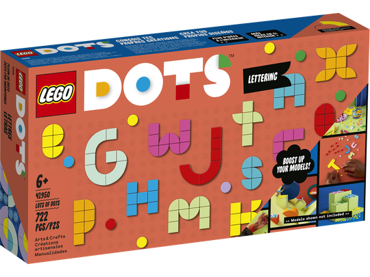 LEGO Dots - DOTS-suurpakkaus– kokoa kirjaimia (41950)