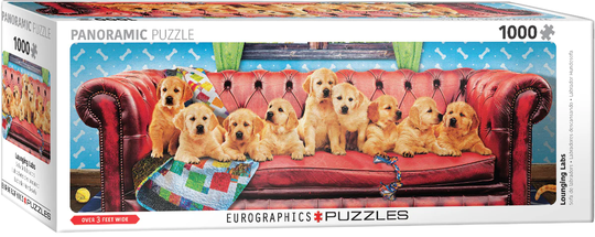 Eurographics Panoramic 1000 Palan Palapeli Lounging Labs