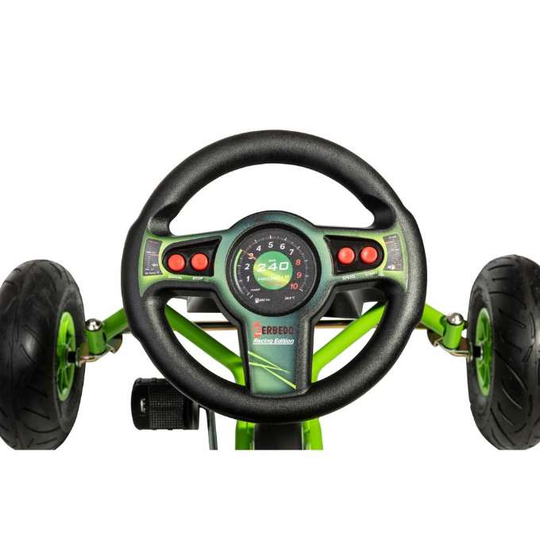 Poljin Gokart vihreässä Lasten pyörä 112005