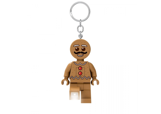 LEGO - Keychain w/LED - Gingerbread Man (4006036-LGL-KE182H)