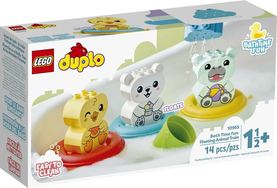 LEGO Duplo 10965 Hauskoihin Kylpyhetkiin: Kelluva Eläinjuna