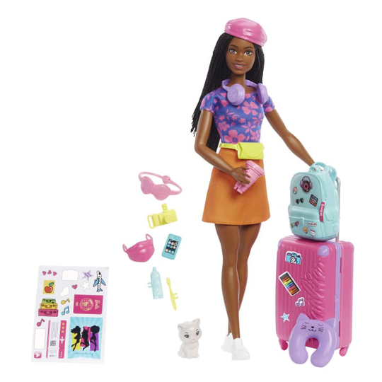 Barbie - Lift in the City Doll and Accessories (HGX55)