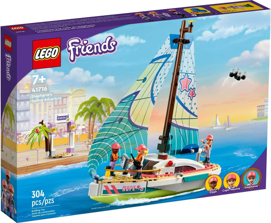 LEGO Friends 41716 Stephanien Purjehdusseikkailu